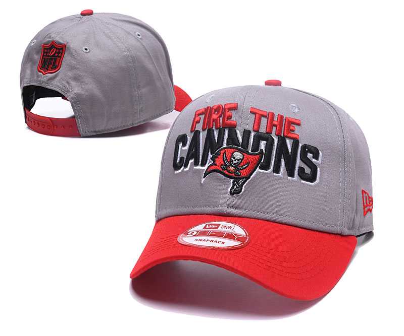 Buccaneers Fire The Cannons Gray Peaked Adjustable Hat GS,We sell and wholesale Buccaneers Fire The Cannons Gray Peaked Adjustable Hat GS on line form chian!
